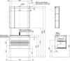 Мебель для ванной Aquanet Алвита New 80 274200 антрацит фото 10