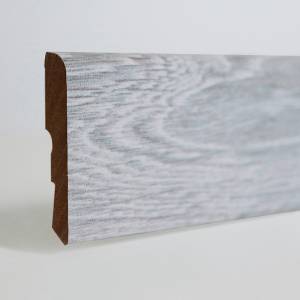 Плинтус Corkstyle Print Castle Oak White 2500x58x17