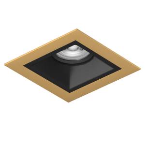 Встраиваемый светильник Lightstar Domino Quadro D51307BMOD