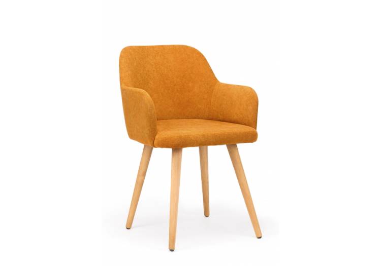 Деревянный стул Notta Инфини 631719 Терракота (ocean 015) / светлое дерево