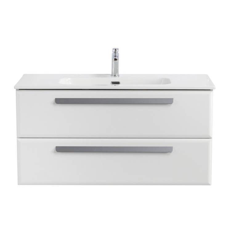 Тумба под раковину Cezares ECO-CER-N-1000-2C-SO-BL Bianco Lucido, 100x45.7x50