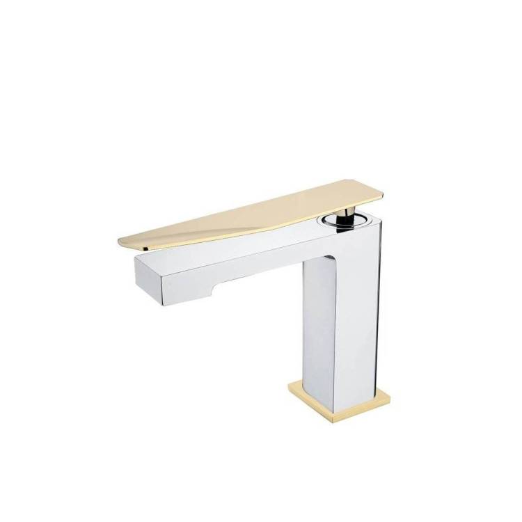 Смеситель для раковины Boheme Q 141-CRG.2 Chromegold