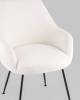 Кресло Stool Group Floret DR-20170C-A VTRUBY-1 белый фото 9