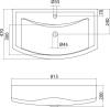 Мебель для ванной ASB-Mebel Орхидея 80 белая, северное дерево фото 11