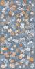 Декор Piemme Valentino Homey 05275 Bloom Blue Nat/Ret 60x120