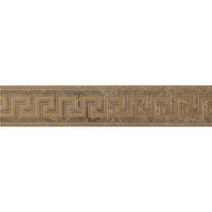 Бордюр Versace Marble G0240207 Fascia Greca Marrone Sab 11.5x58.5