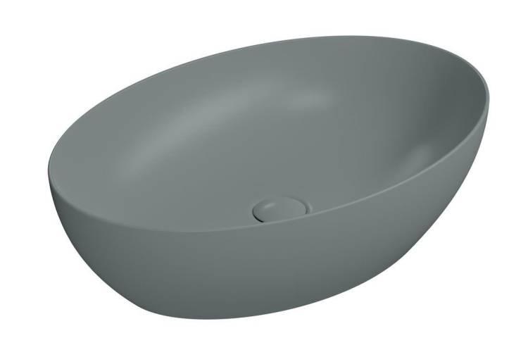 Раковина GSI Pura 884204 агава матовый, 60x42