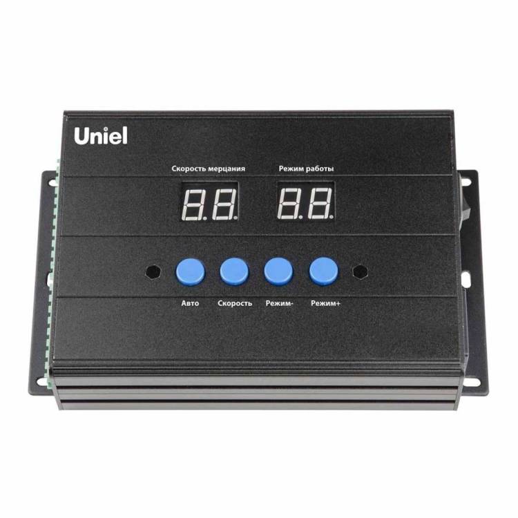 Контроллер DMX для RGB прожектора ULF-L52 Uniel ULC-L52 RGB/DC24V Black