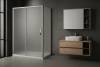 Душевой уголок Royal Bath Accord RB7120HPS-C-ST профиль сатин, стекло матовое, 120x70x200 фото 2
