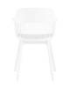 Стул Stool Group Crocus SL-7047DP white SEAT DUAL белый с подушкой фото 5