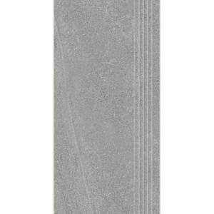 Ступень Paradyz Natural Rocks Silver Stopnica Prosta Nacinana Mat. 29.8x59.8
