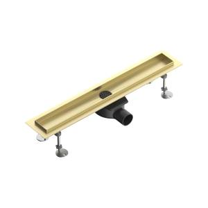 Душевой трап Wonzon & Woghand WW-651600T-BG 60 см, брашированное золото