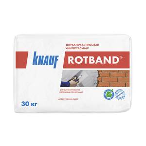 Штукатурка Knauf Rotband серый, 30 кг