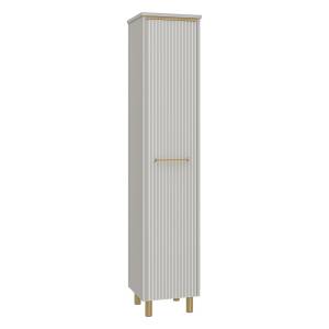 Шкаф-пенал Brevita Эльче ELC-05035-010R Серый кашемир, 35 см