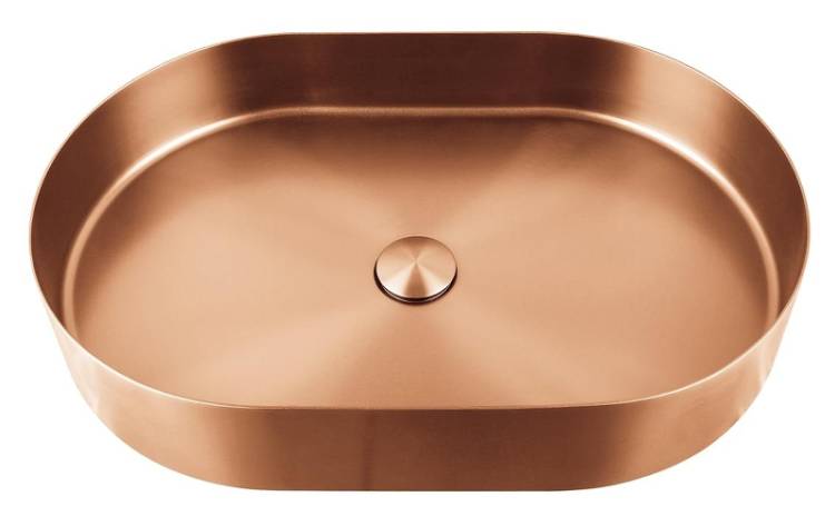Раковина AltroBagno Этерно (Eterno) 001027 RaSp матовая медь, 59.2x38.9