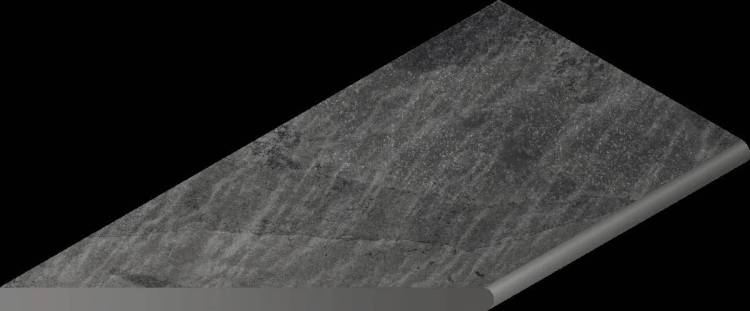 Ступень Italon Материя X2 620090001208 Титаниум закругленный левый 30x120