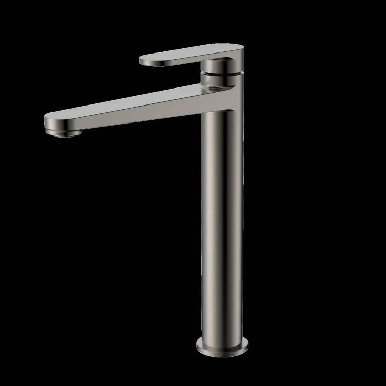 Смеситель для раковины AQUAme Novara AQM6914GM высокий, металл