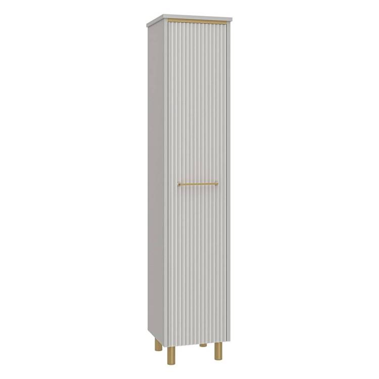 Шкаф-пенал Brevita Эльче ELC-05035-010R Серый кашемир, 35 см