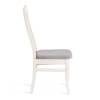 Стул Tetchair Dolce 20673 ivory white, велюр tenerife ultimate grey фото 2