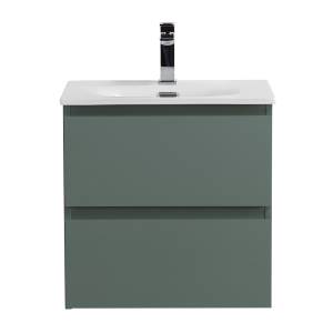 Тумба с раковиной BelBagno Kraft 39 50 Еловый матовый, раковина BB-8099-3-50