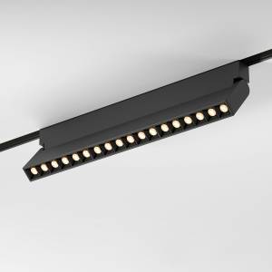 Трековый линейный светодиодный светильник Elektrostandard Slim Magnetic HL03 85209/01 18W 3000K черный