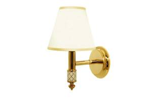 Бра Boheme Murano 764 gold, белое