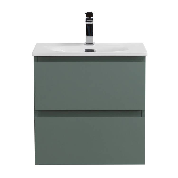 Тумба с раковиной BelBagno Kraft 39 50 Еловый матовый, раковина BB-8099-3-50