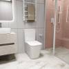 Унитаз-компакт Point Ника PN42081 безободковый, сиденье микролифт, белый фото 6