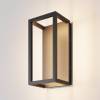 Уличный настенный светодиодный светильник Outdoor Frame O527WL-L12B3K фото 5