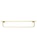 Полотенцедержатель Wonzon & Woghand WW-9181-LG с полкой, глянцевое золото фото 2