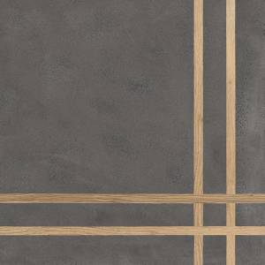 Керамогранит Fioranese Sfrido SF4L64R 4LINES Cemento4 Nero naturale 60x60