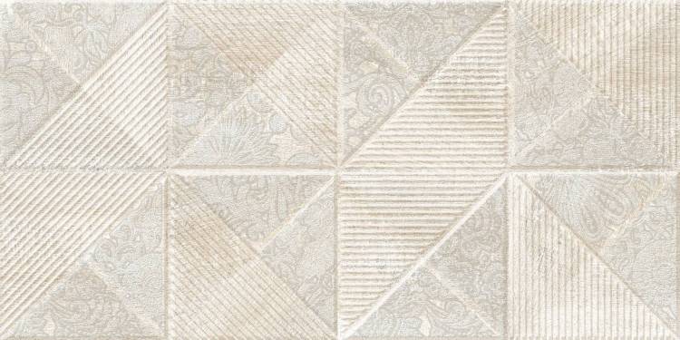 Декор Beryoza Ceramica Астерия 2 светло-бежевый 30x60