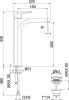 Смеситель для раковины Webert Sax Evolution SE830402015 фото 2