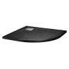 Поддон для душа BelBagno Uno TRAY-MR-UNO-R-90-550-35-NERO-CR 90x90x3.5 фото 2