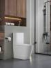 Унитаз-компакт Cerutti Spa Piera CT10560 безободковый, сиденье микролифт, белый