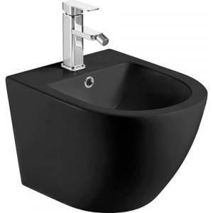 Биде подвесное AQUAme AQM2102MB черное матовое