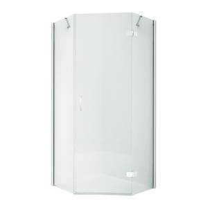 Душевое ограждение NEW TRENDY NEW AZURA P 80x80x195 K-0560 (хром)