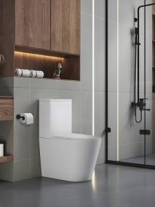 Унитаз-компакт Cerutti Spa Piera CT10560 безободковый, сиденье микролифт, белый
