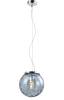 Подвесной светильник Crystal Lux Mayo SP1 D200 CHROME/BLUE фото 2