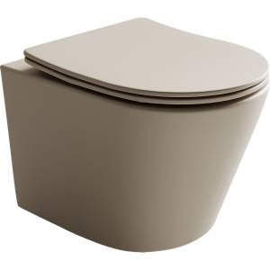 Унитаз подвесной Ceramica Nova Balearica CN6000MC капучино матовый