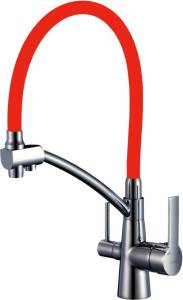 Смеситель для кухни Savol S-L1805L-03 с гибким изливом