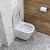 Унитаз подвесной Maretti Florenza FL10PBM97-844 безободковый, сиденье микролифт, белый фото 3