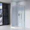Душевой уголок Black&White S815 CC 815900C 90x90 Хром