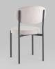 Набор из 4 стульев Stool Group Бриф SN AV 477-C81-7016-K X4 светло-серый каркас антрацитовый муар, велюр фото 6