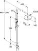 Душевая стойка Kludi Logo dual shower system 6809105-00 фото 2