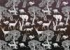 Фреска Ortograf Flora 31283 Forest animals dark Флорентина FF