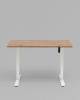 Стол компьютерный с регулировкой высоты Stool Group Mction SMD MC-SNELCE3F white n.wood Дерево фото 4