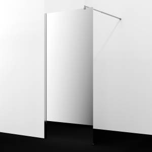 Душевая перегородка Wasserkraft Rur 30W40-MR профиль хром, стекло зеркальное, 120x200