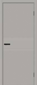Межкомнатная дверь Глухая Bravo Граффити-27 013-1573 Полотоно Greyny 2000х900