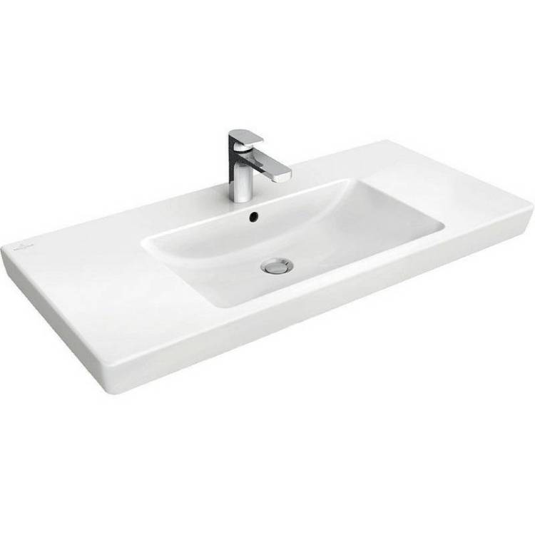 Раковина Villeroy&Boch Subway 2.0 7175A0R1 100 см, альпийский белый